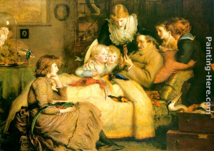 Ruling Passion painting - John Everett Millais Ruling Passion art painting